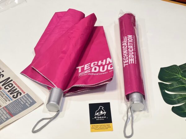 ร่มพับ2ตอน และร่ม3ตอนสีพื้น - Image 2