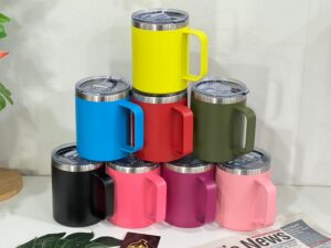แก้วน้ำหูจับสเตนเลส BOT-STL-0031 - Image 4