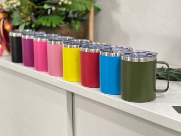 แก้วน้ำหูจับสเตนเลส BOT-STL-0031 - Image 3