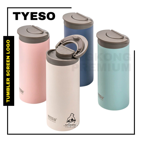 กระบอกน้ำทรงตรง tyeso สกรีนโลโก้ (1) กระบอกน้ำทรงตรง tyeso สกรีนโลโก้ (1)