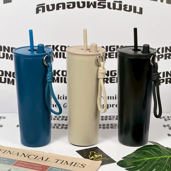 แก้วน้ำสเตนเลส ทรง blackpink (2)